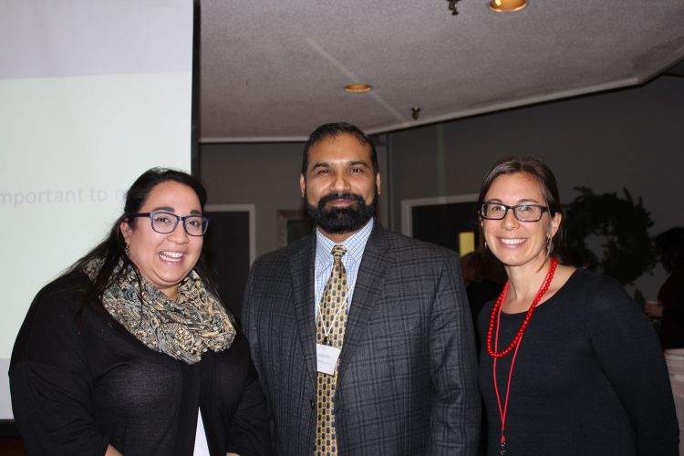 Emily, Kashif, and Melissa